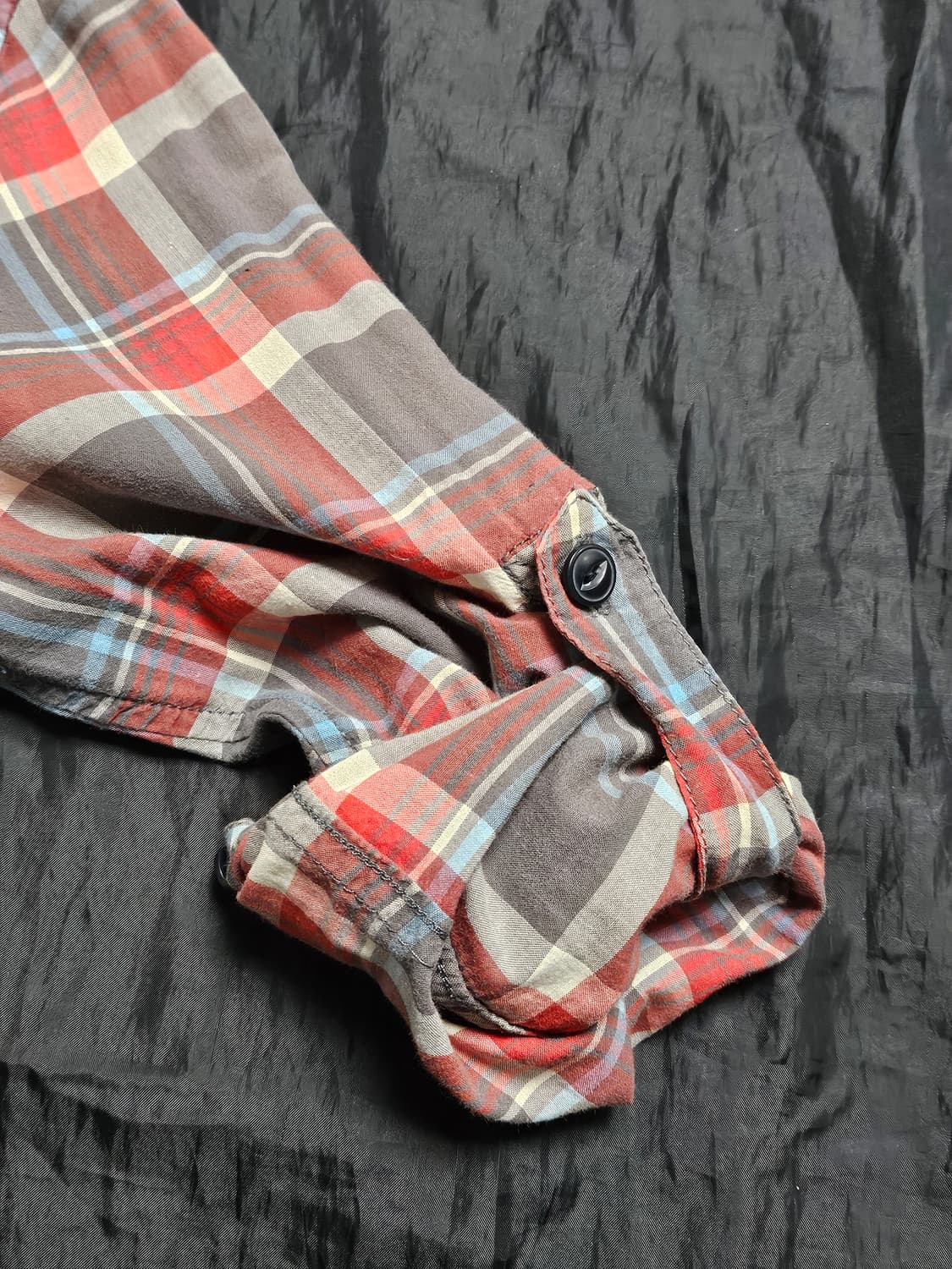 데님앤서플라이 투포켓 체크 셔츠 상품이미지8