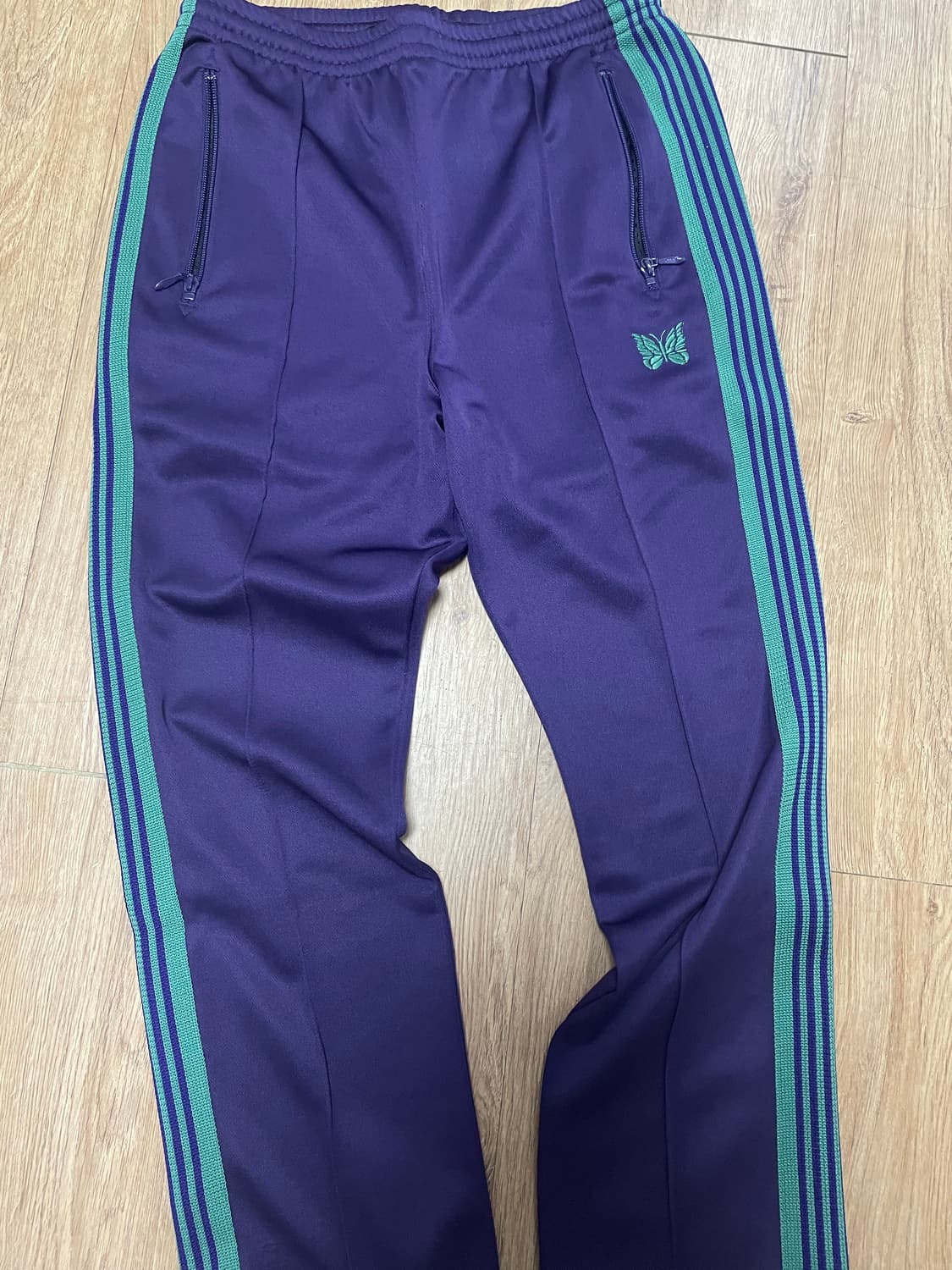 니들스 트랙팬츠 네로우 에그플란트 s 상품이미지2