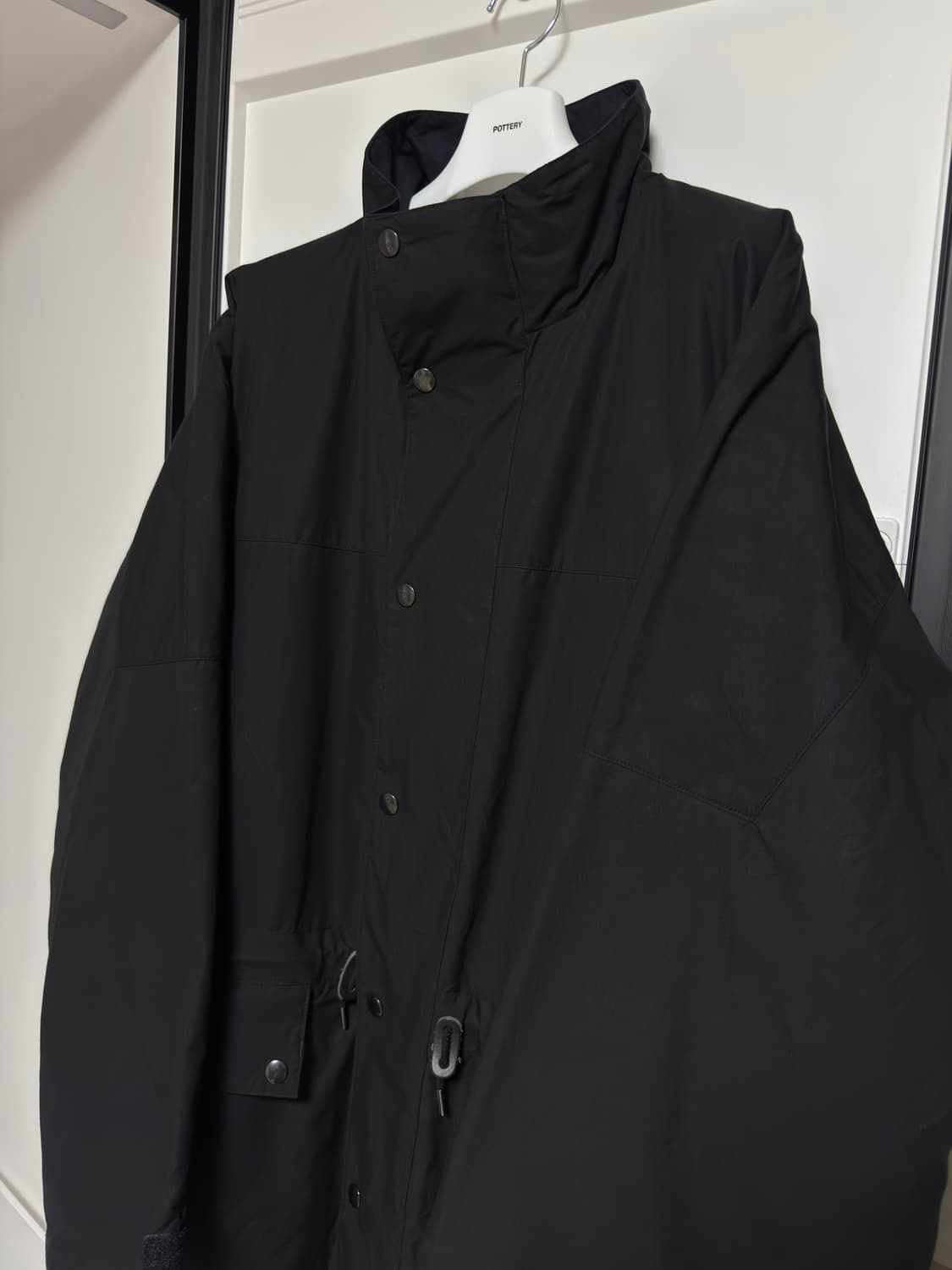 24FW 캡틴선샤인 코튼 필드 자켓 블랙 40 상품이미지2