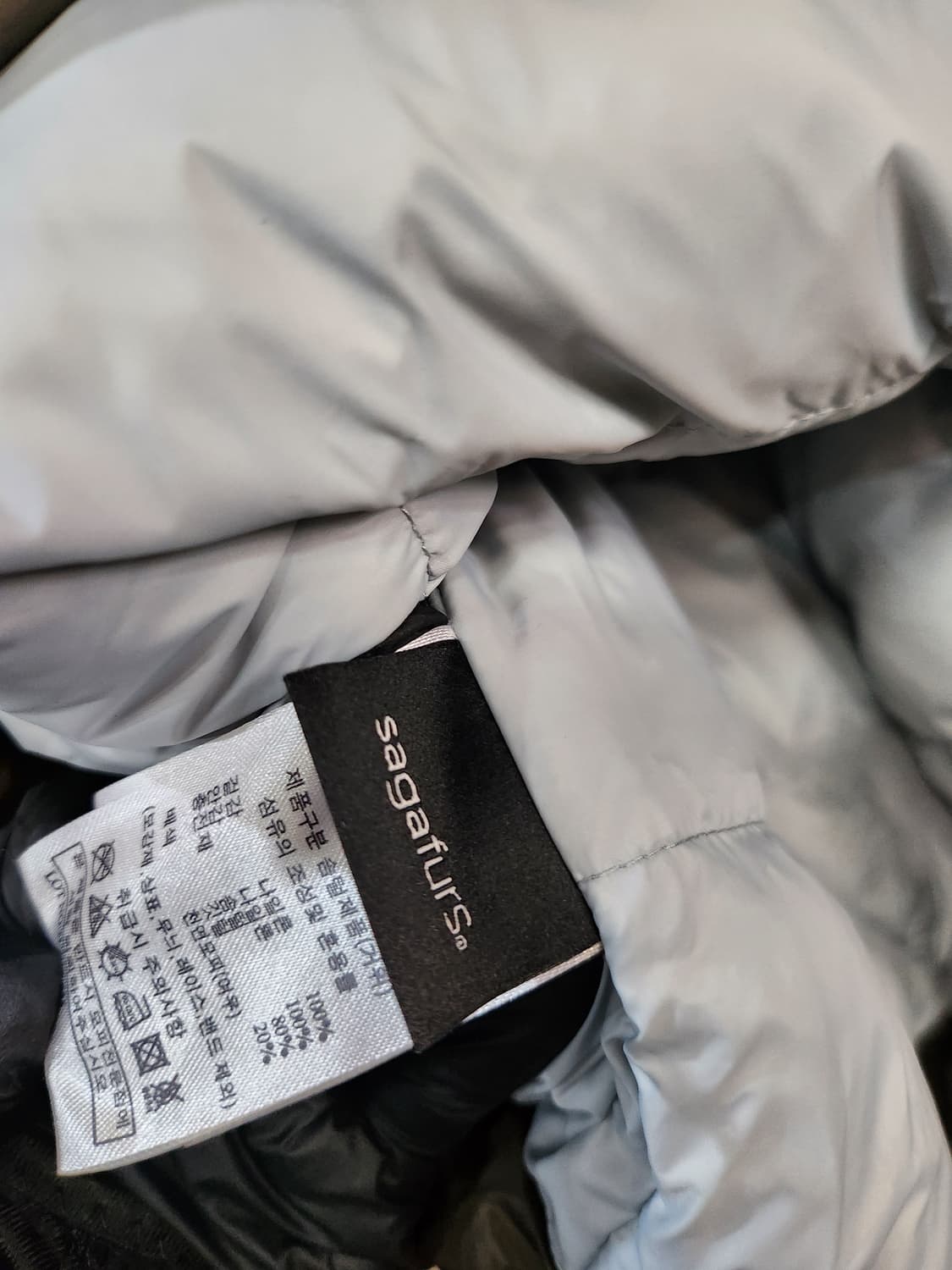 592) 지스튜디오 사가폭스 헝가리구스하프다운 패딩 상품이미지7