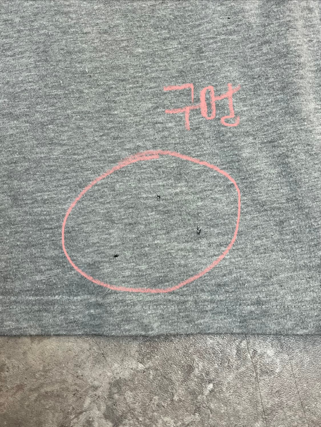 칼하트 워크웨어 로고 반팔티 그레이 L #csz3635 상품이미지9