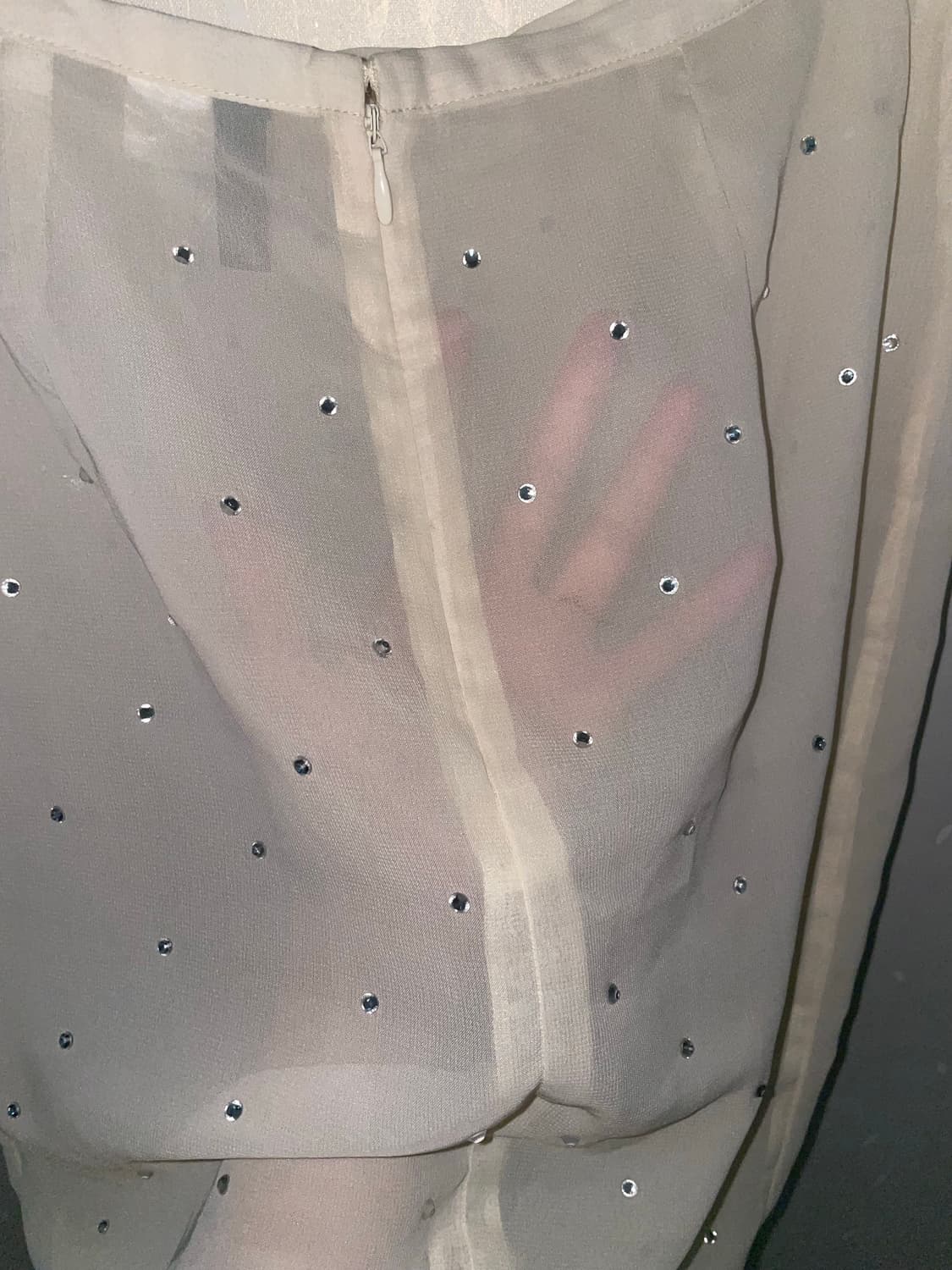 see-through skirt 상품이미지5