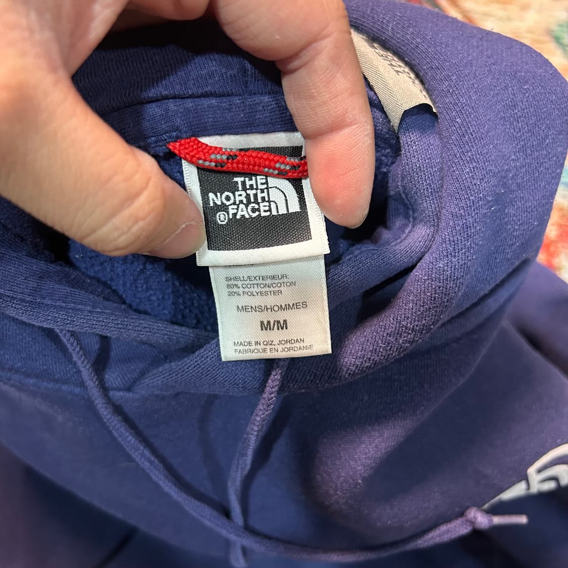 [XL] 노스페이스 재팬 엠보로고 후드티 상품이미지6