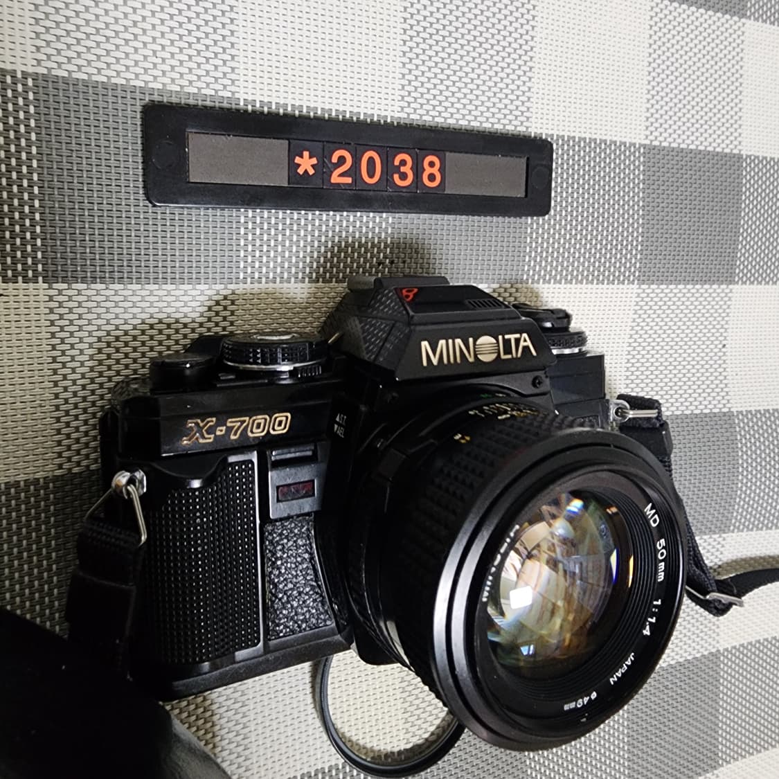 미놀타 X-700 필름카메라 1.4 단렌즈 케이스포함 상품이미지2