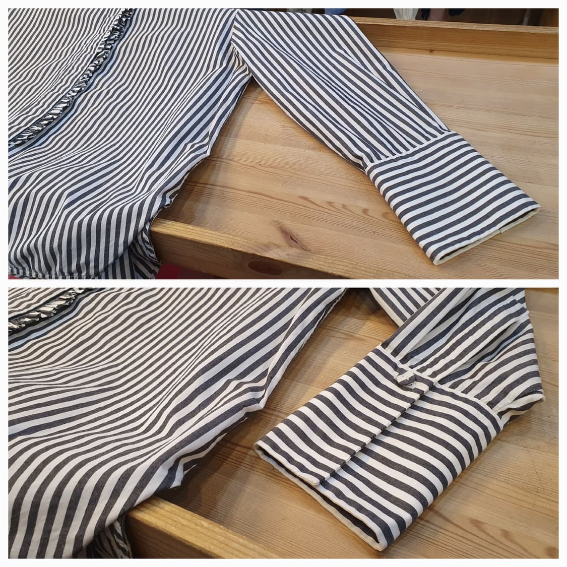 88.COS 프릴 스트라이프 셔츠 상품이미지4