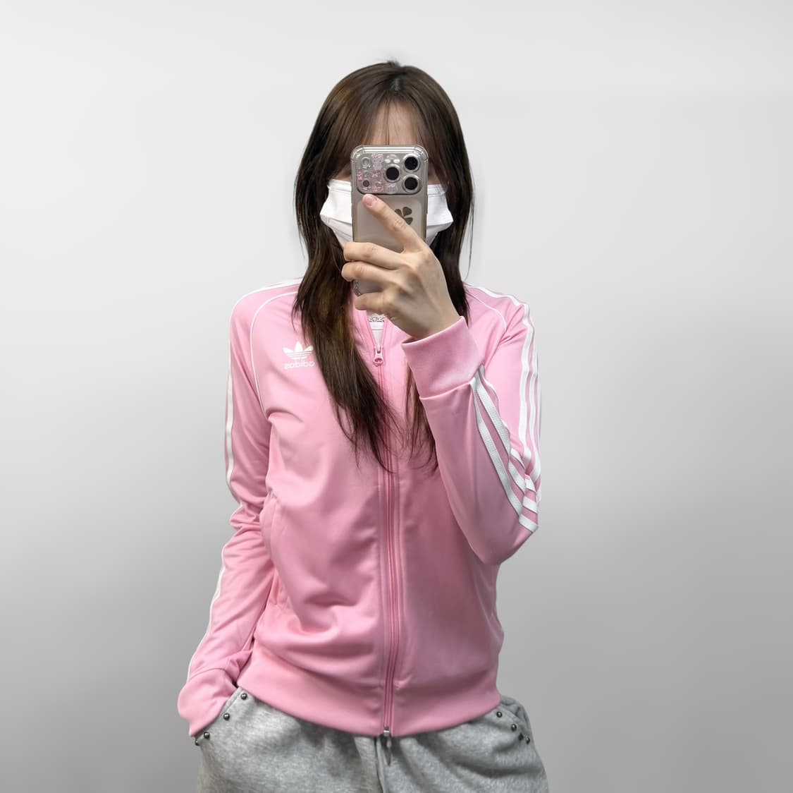 아디다스 슈퍼스타 트랙탑 져지 핑크 상품이미지1