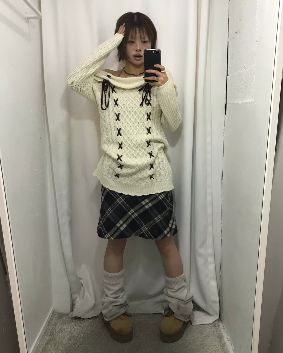 +엑시즈팜 오프숄더 Set 상품이미지4