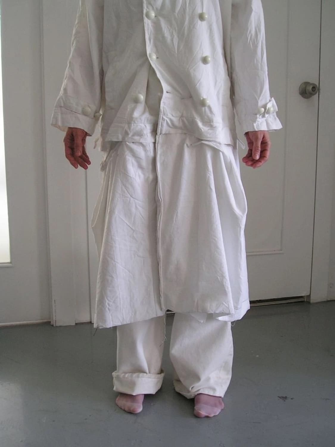 Paper Vintage Coat white  상품이미지1