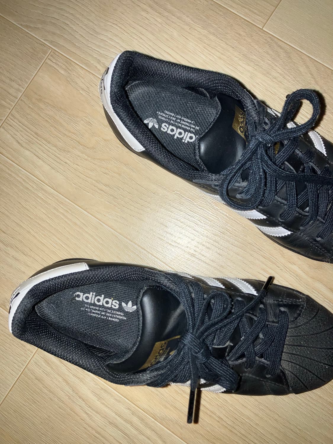 아디다스 슈퍼스타 검정 240 상품이미지3