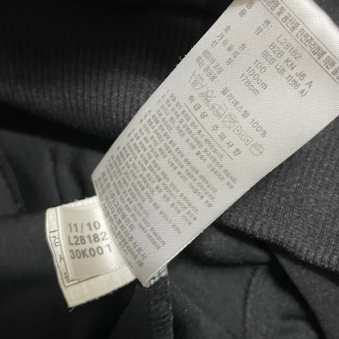 [L] 아디다스 블랙 골드 져지 상품이미지3