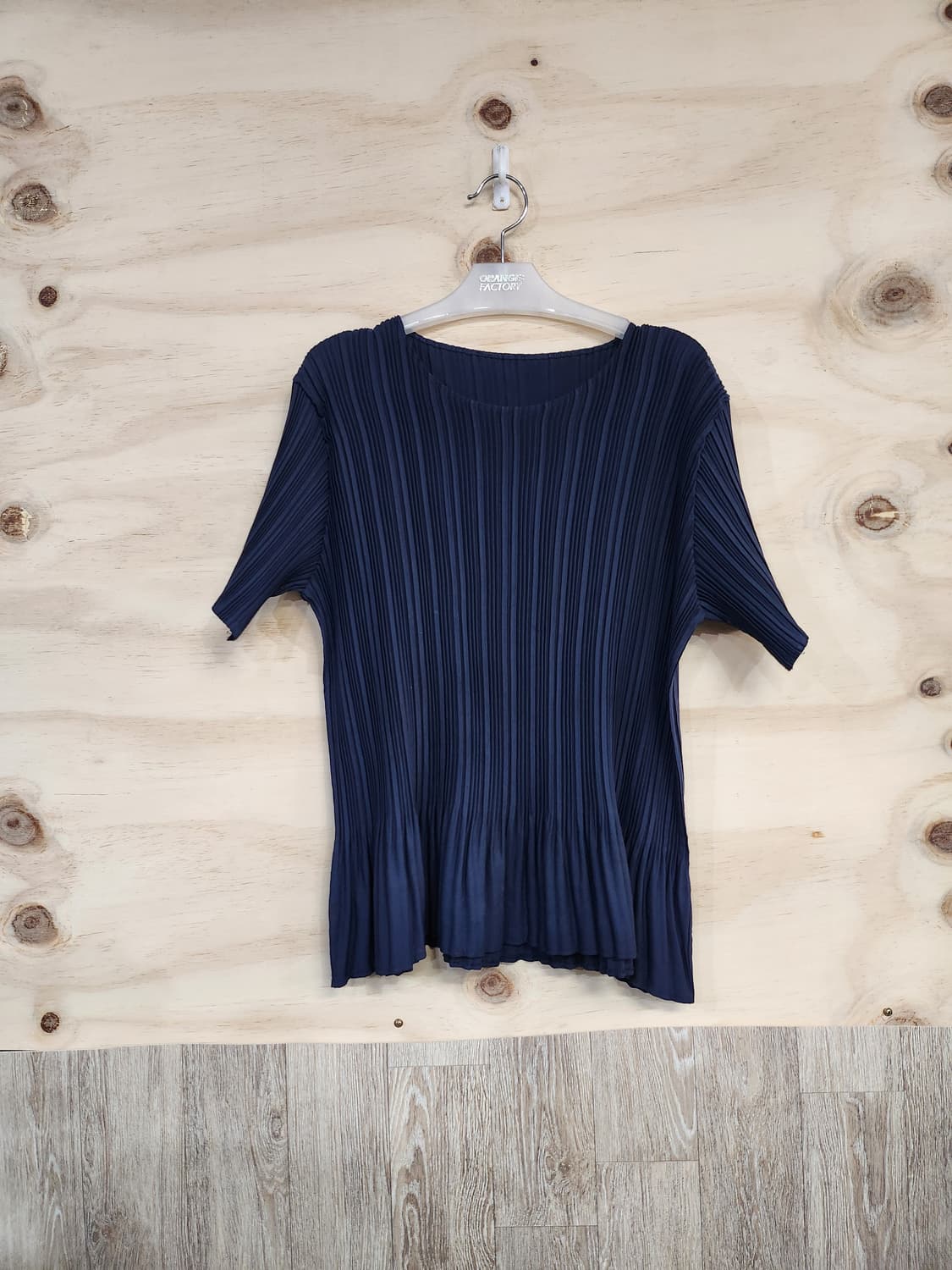 1188) 플리츠 반팔 티셔츠 상품이미지1