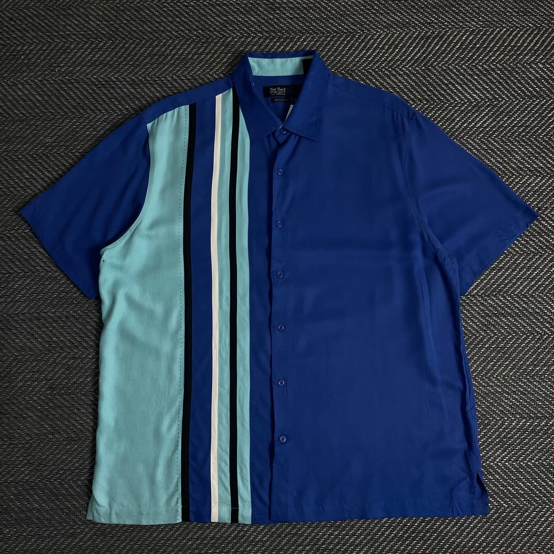 USA 빈티지 박시핏 쿠바 반팔 셔츠o 3329 상품이미지1