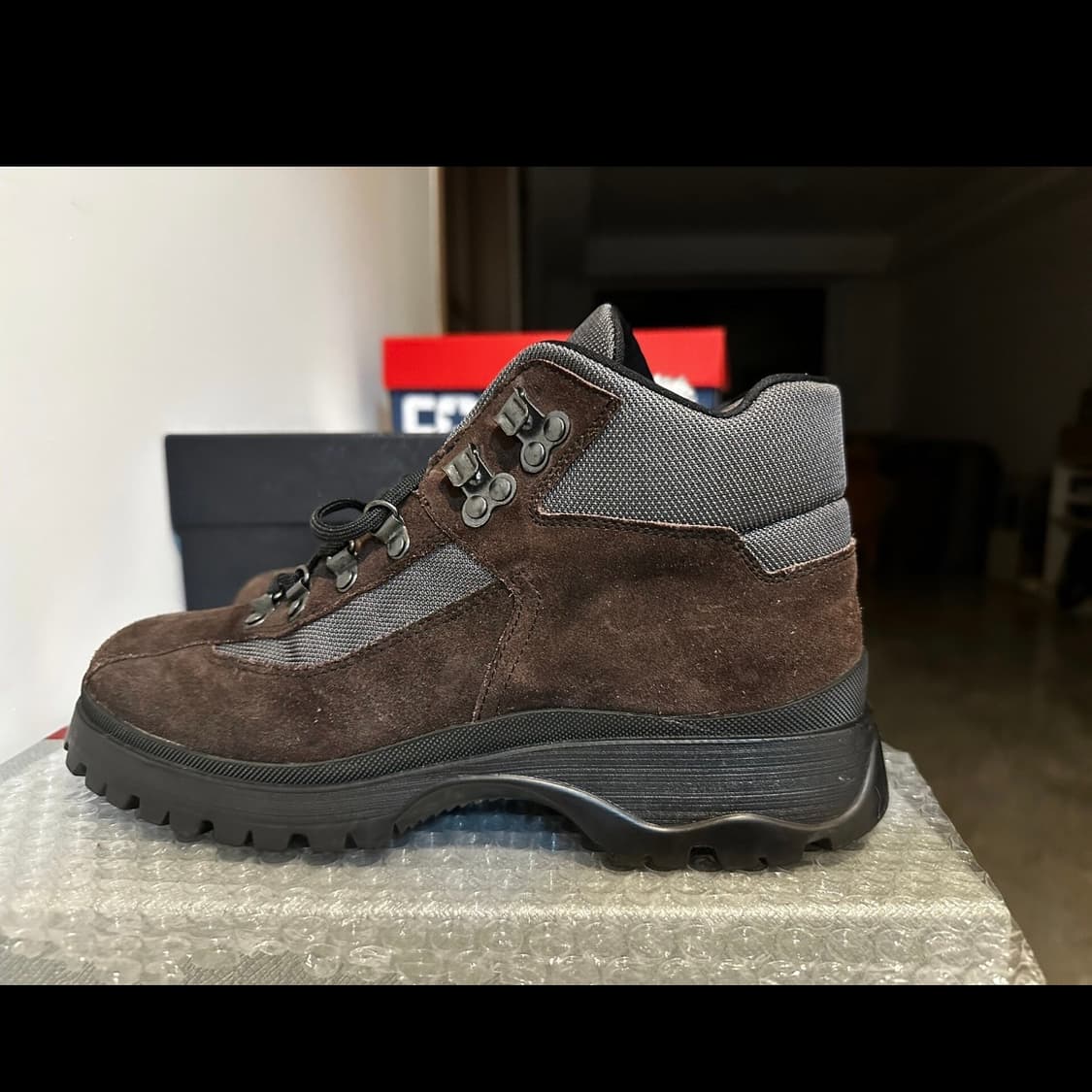 Prada Sports Suede Hiking Boots 상품이미지3