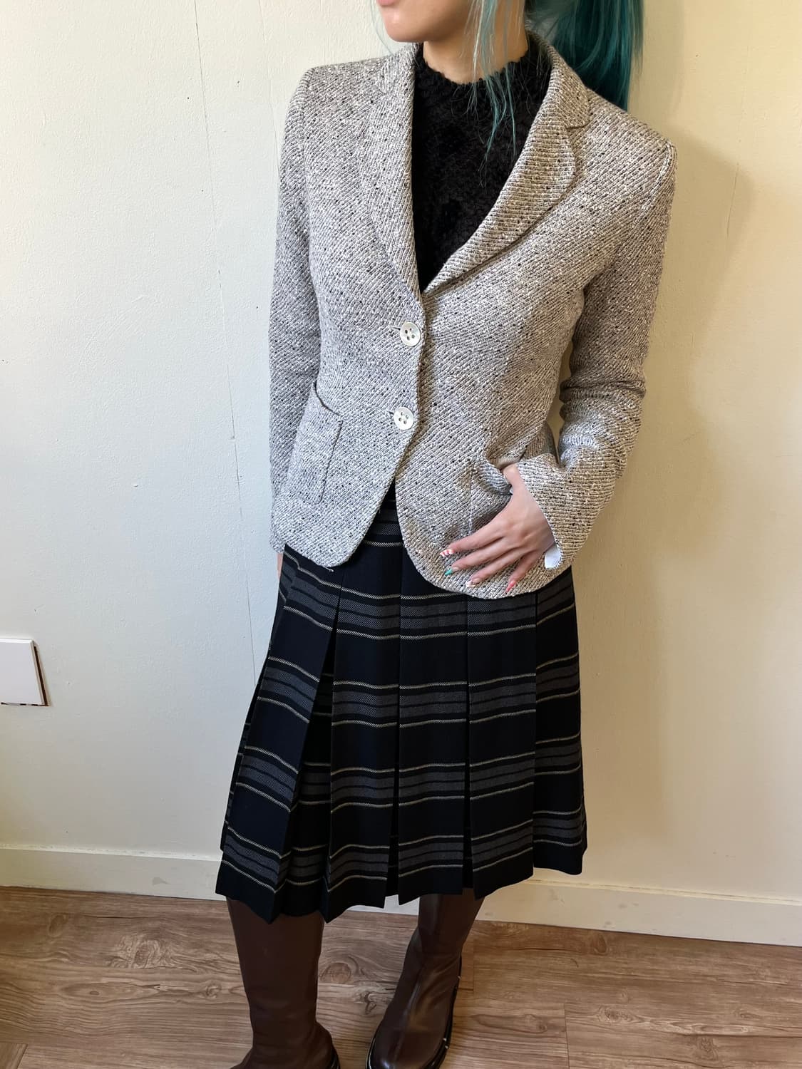 막스마라 눈꽃 트위드 자켓  상품이미지5