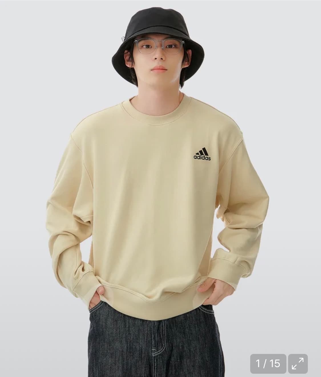 아디다스 릴랙스 오버사이즈 크루넥 상품이미지1