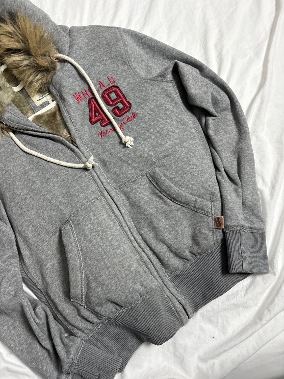 후아유 울프죠 후드집업  상품이미지4