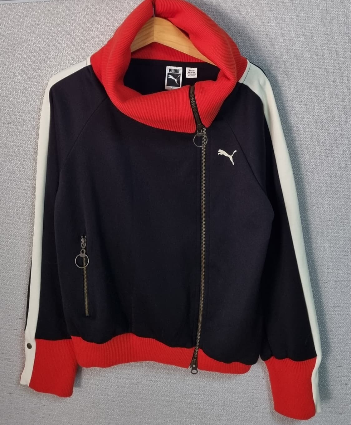 S (55) 푸마 빈티지 풀오버 져지 트랙탑 상품이미지1