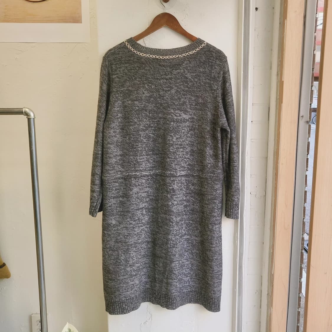 Collection's k 멜란지그레이 니트 원피스 상품이미지7