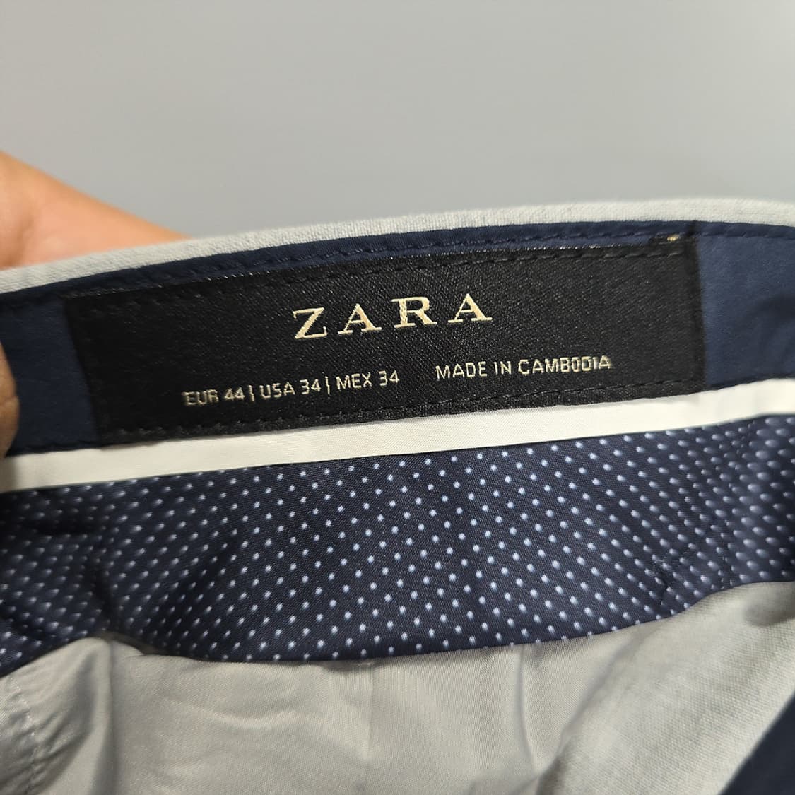 새제품 자라 Zara 남자 슬랙스 팬츠 바지 34 상품이미지5