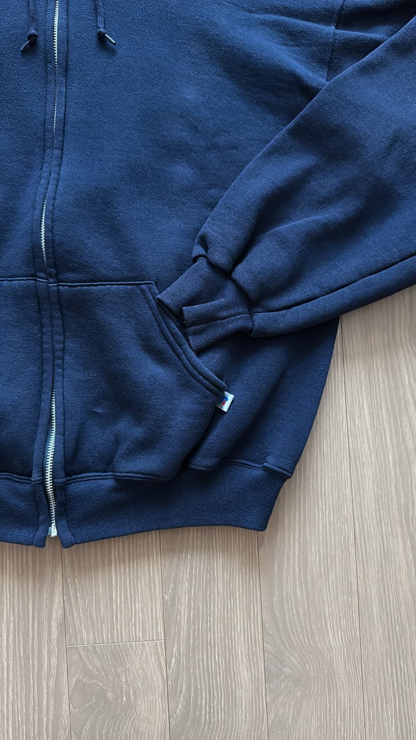 2000s 러셀 애슬레틱 후드 집업 상품이미지5