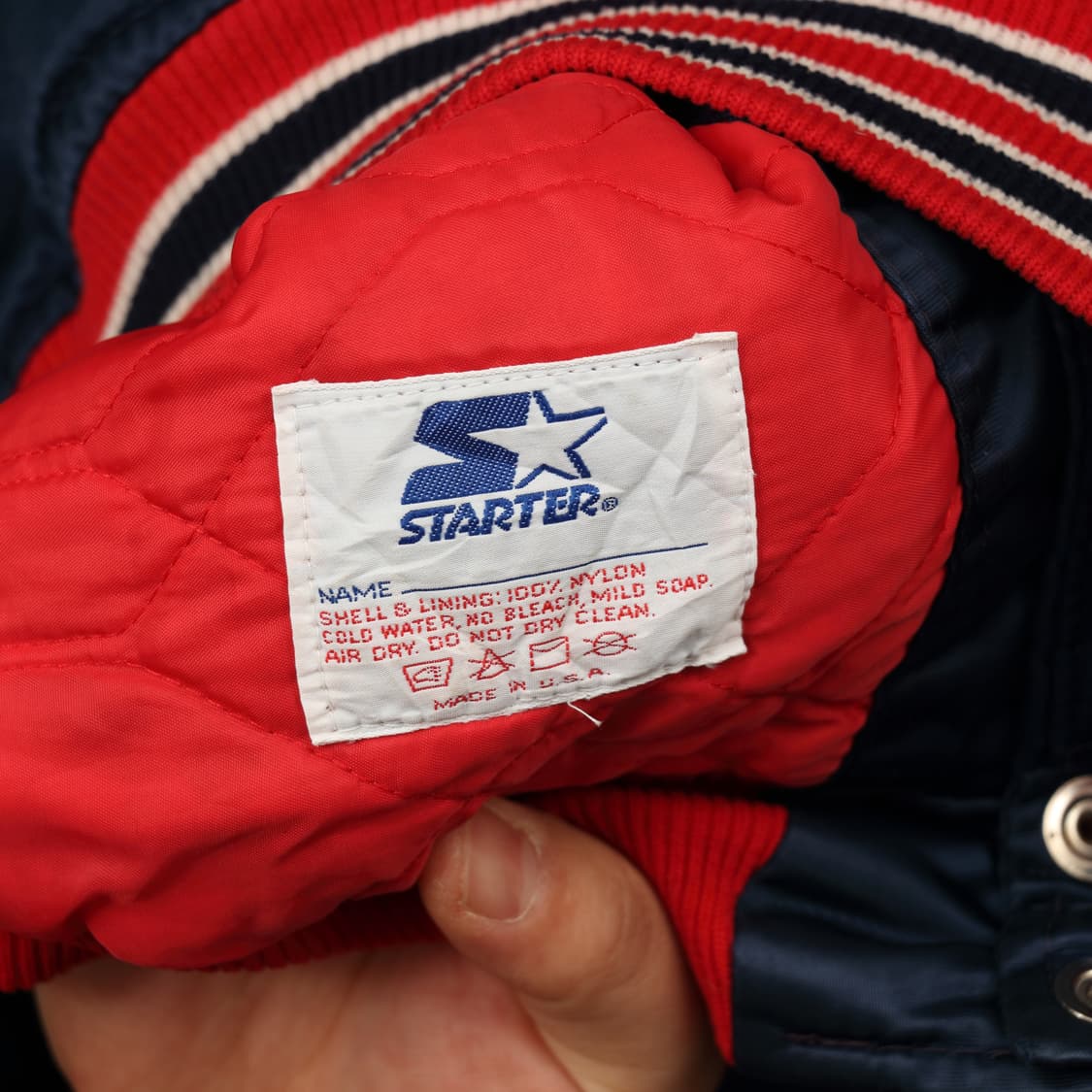 90s 스타터 보스턴 레드삭스 베이스볼 자켓 상품이미지4
