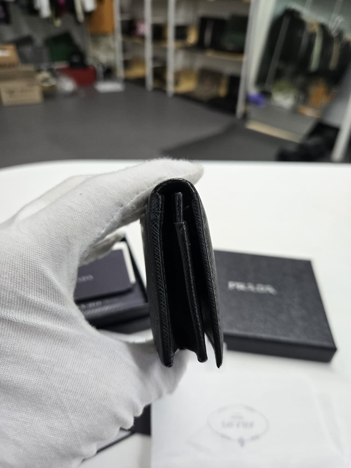 [A급컨디션]프라다 사피아노 카드지갑 상품이미지3