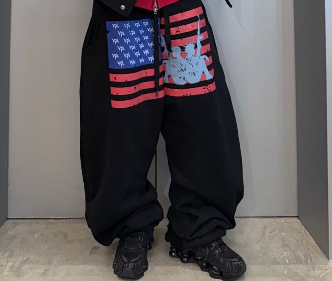 비엑세스 블랙 팬츠 상품이미지2