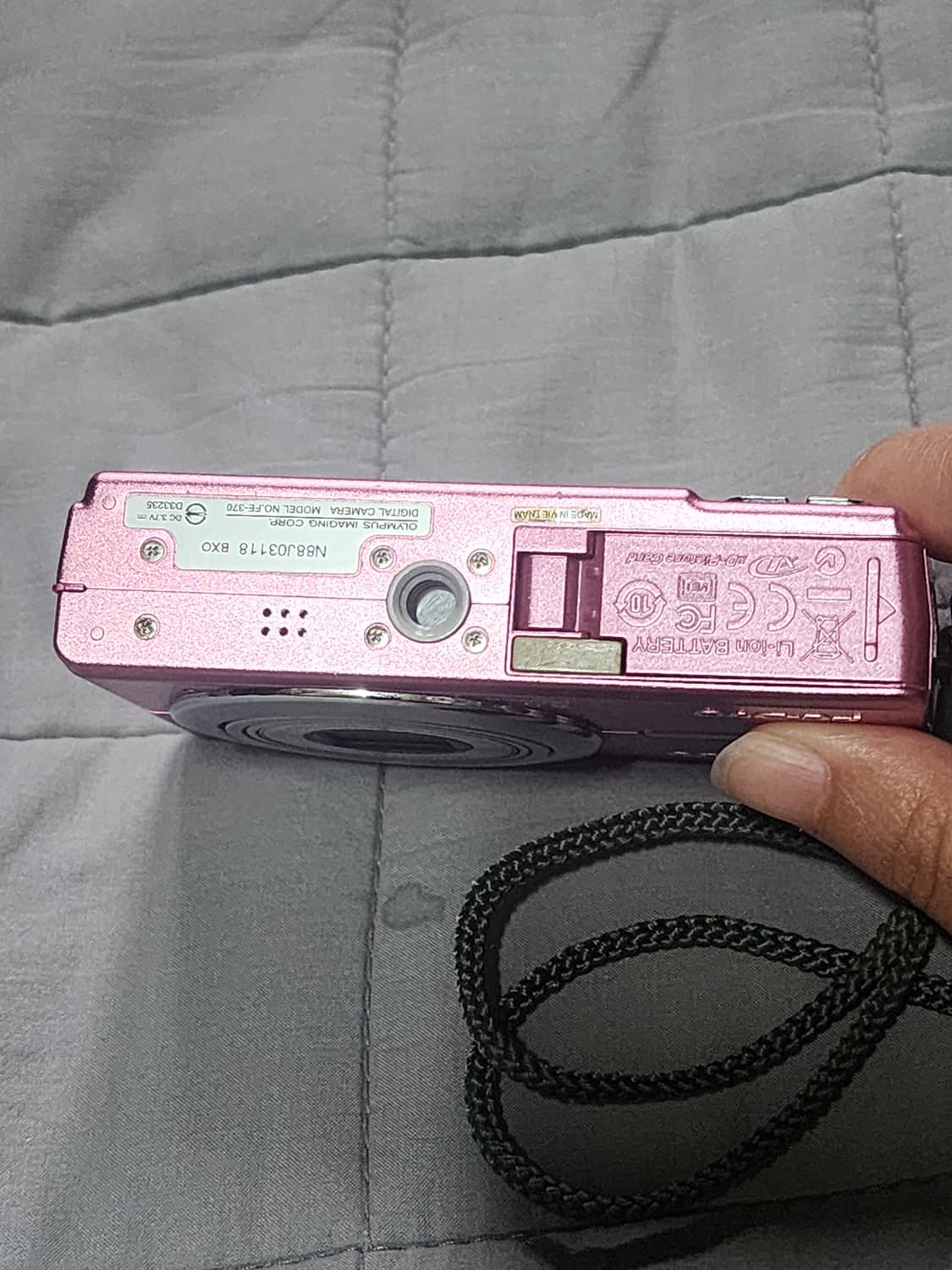 (민트급)올림푸스 FE-370 딸기우유 핑크 빈티지 디카 상품이미지4