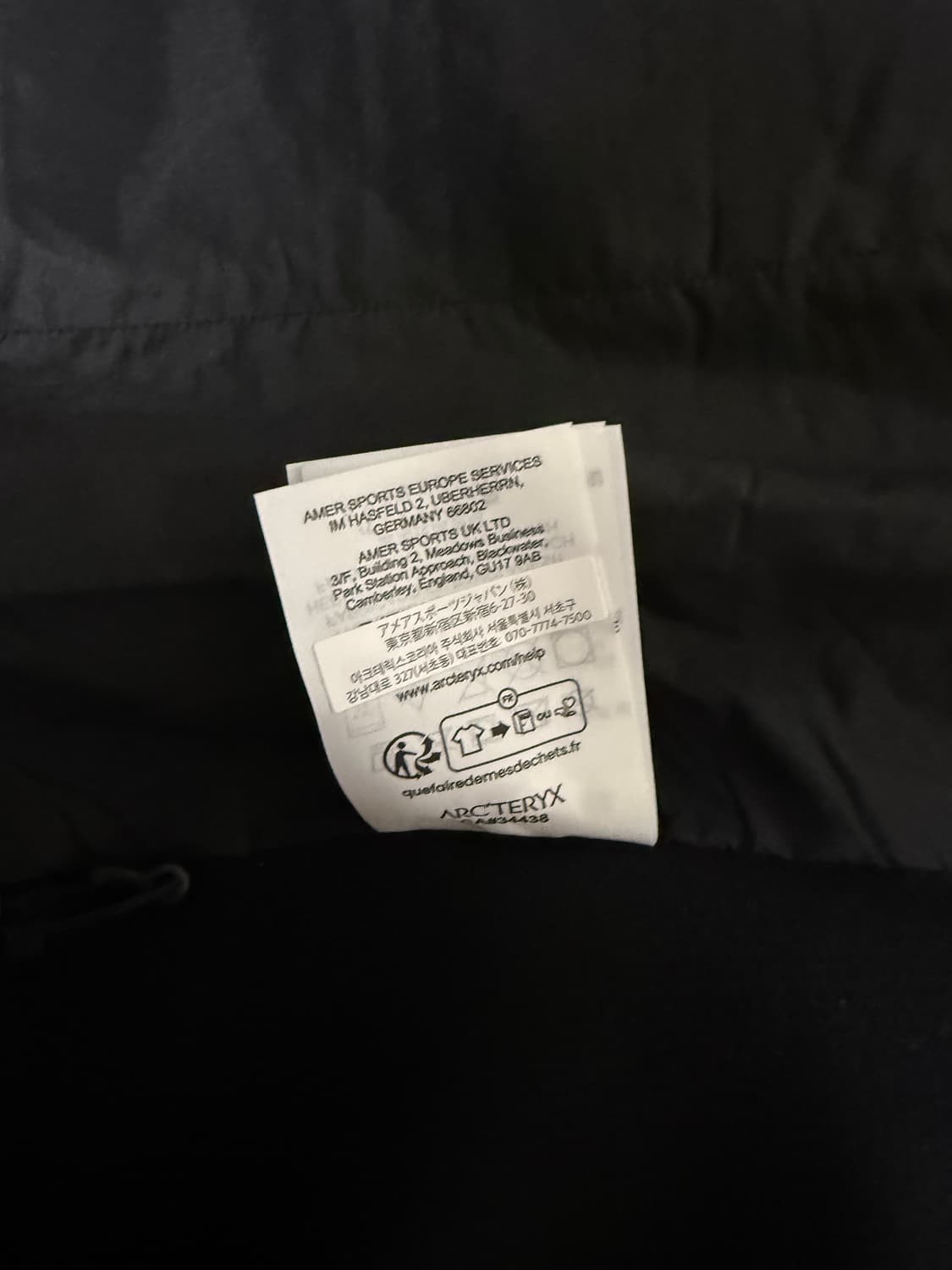 아크테릭스 아톰 후디 M 새상품 상품이미지4