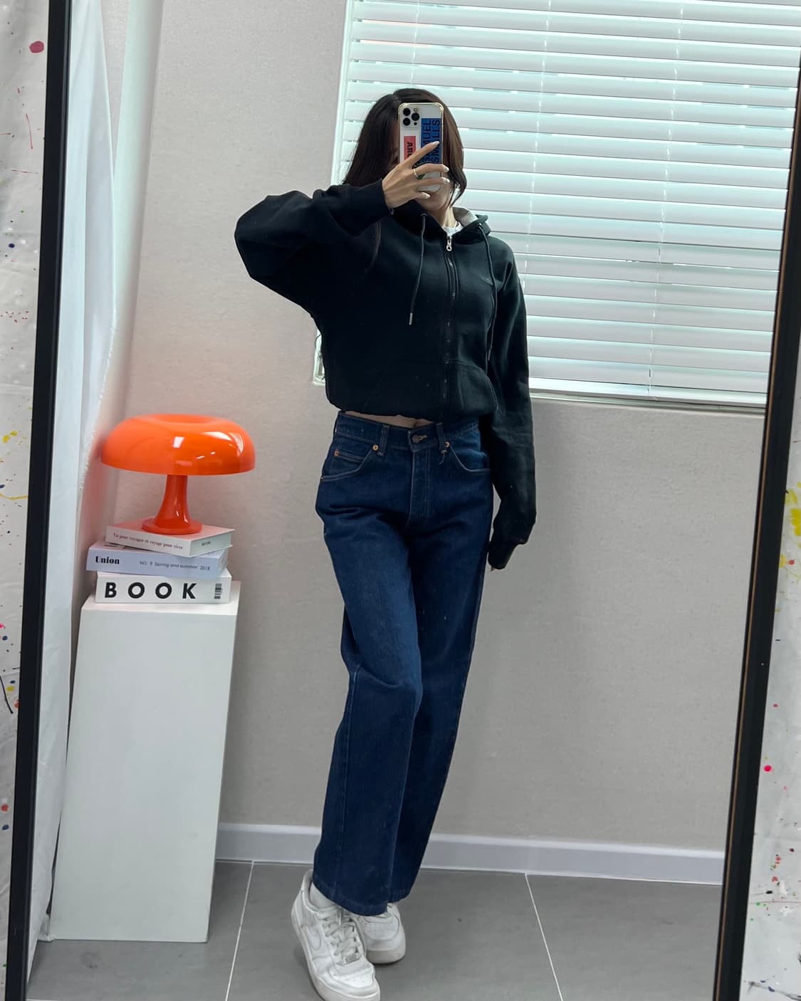 (WOMEN)챔피온 크롭 후드-M1472 상품이미지8