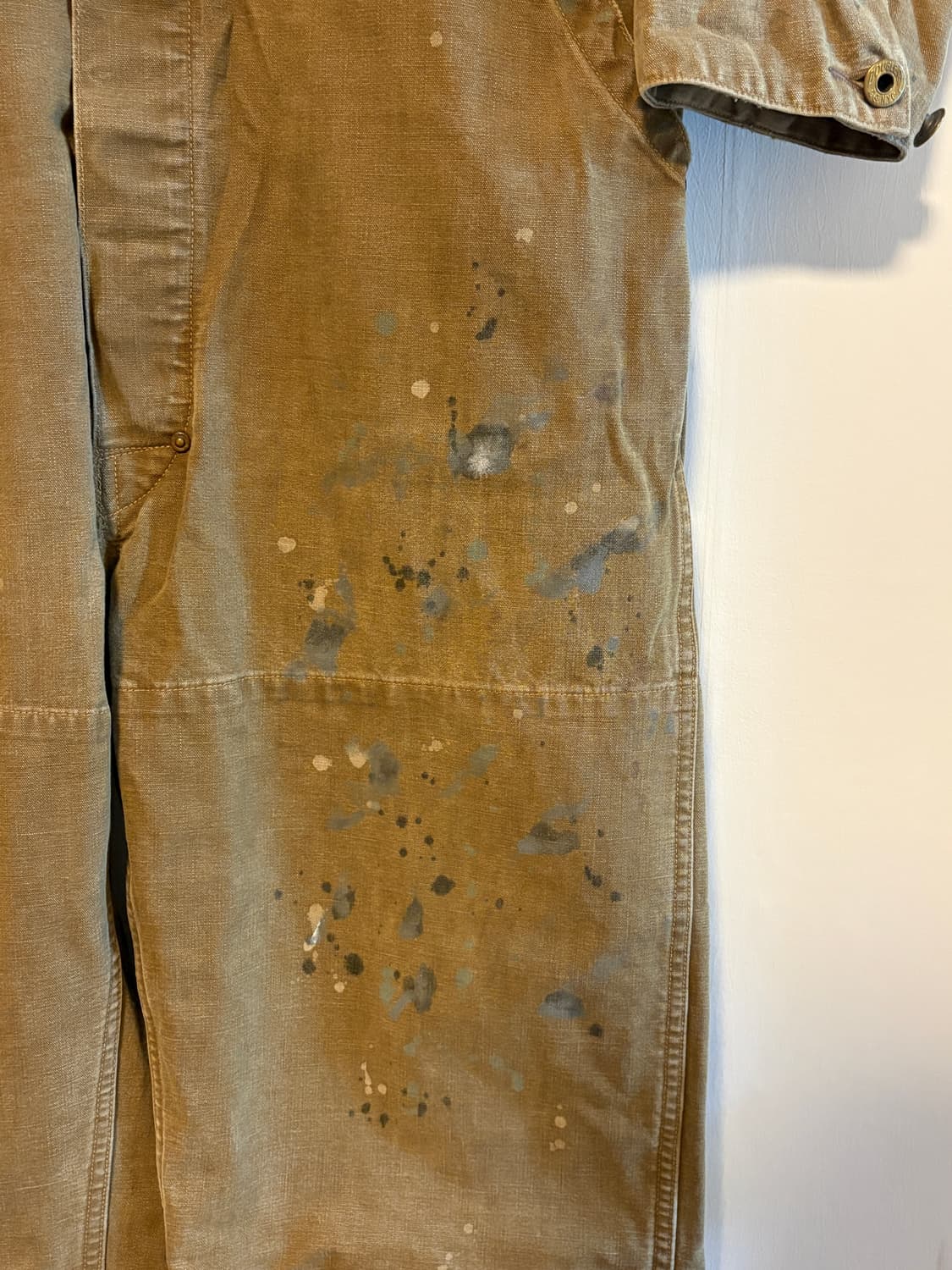 RRL 더블알엘 덕캔버스 더블니 커버올 점프슈트 상품이미지5