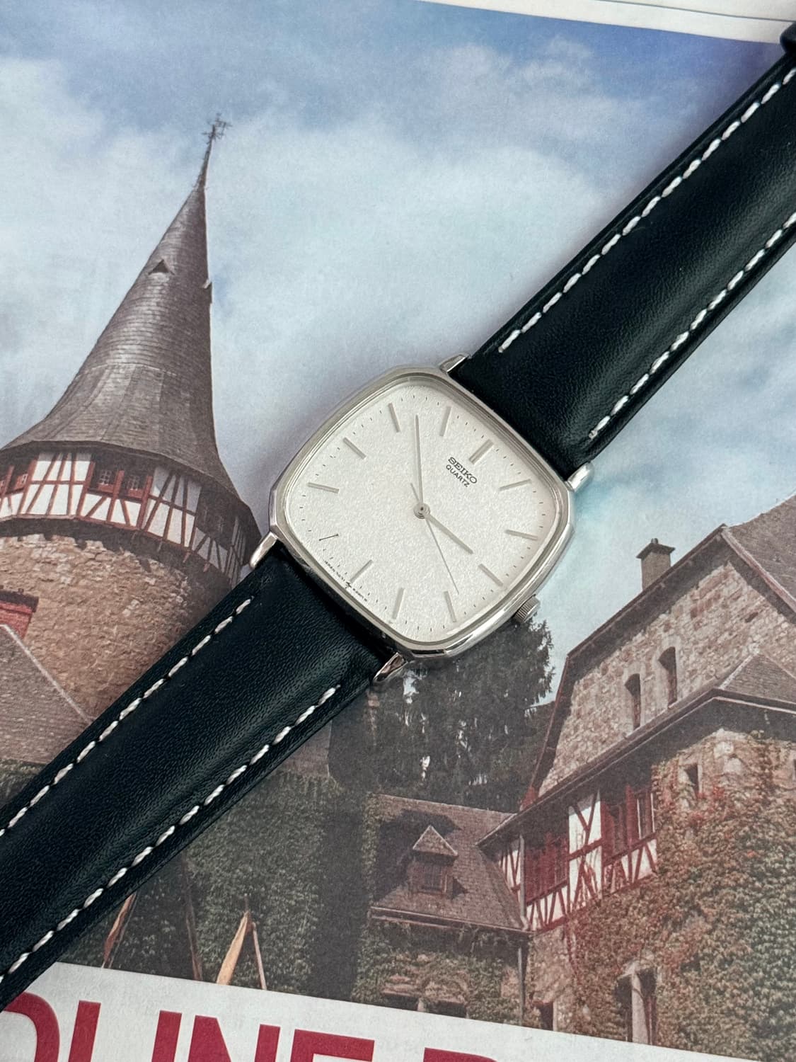 세이코 Seiko 쿼츠 스노우 스퀘어 상품이미지1