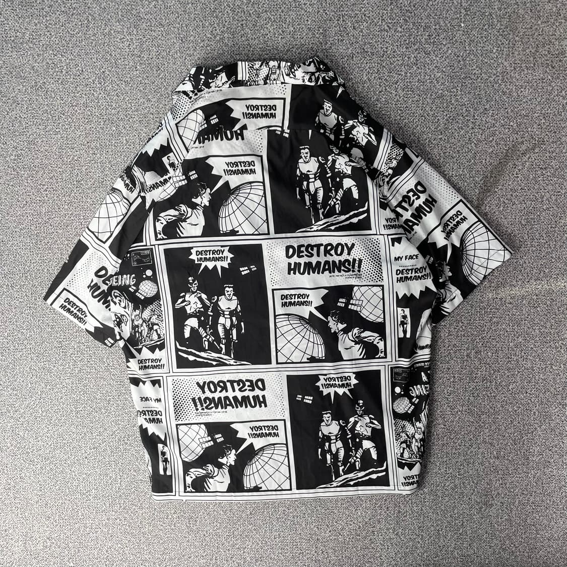 아임낫휴먼비잉 반팔 셔츠 상품이미지2