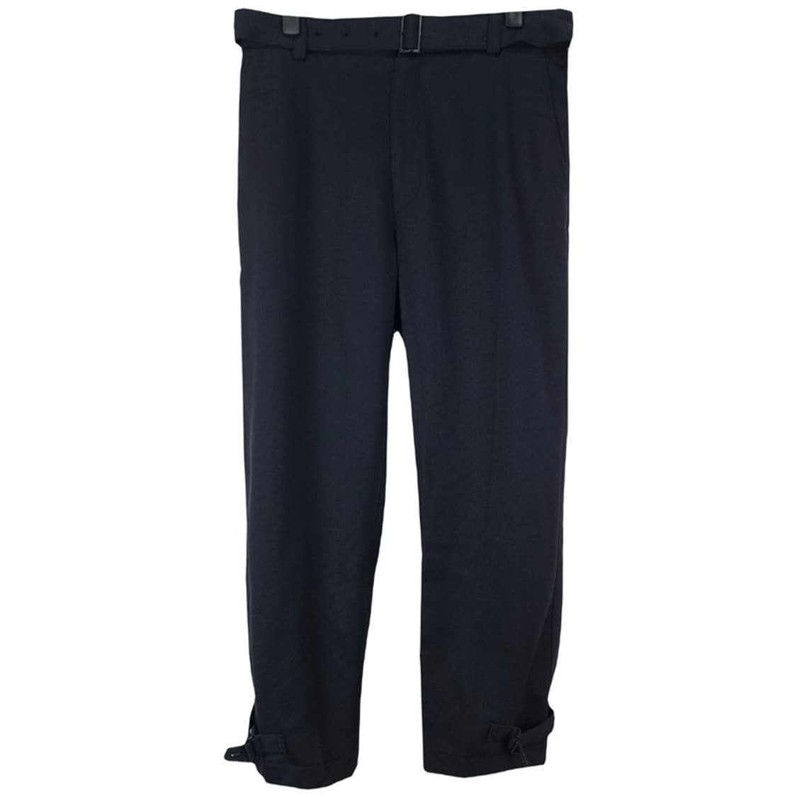 [솔리드 옴므] 18F/W 벨티드 코튼 팬츠 네이비 P01432 상품이미지2