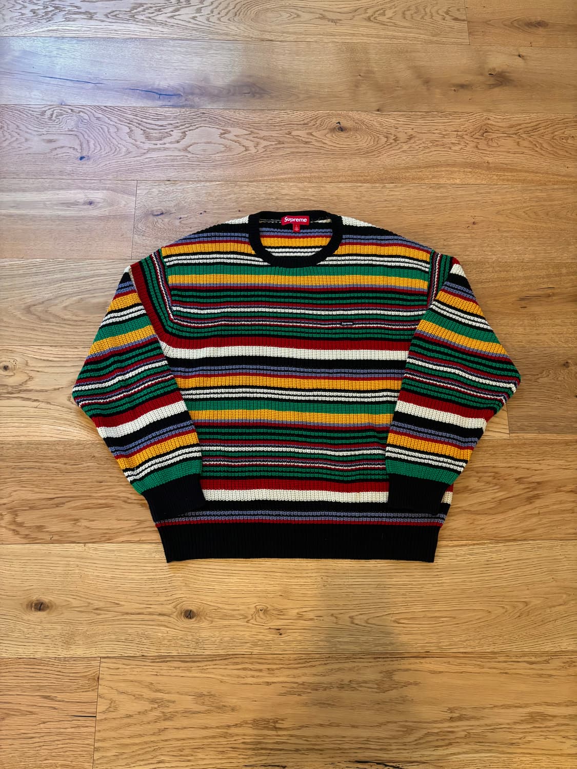 슈프림 스트라이프 니트 상품이미지1