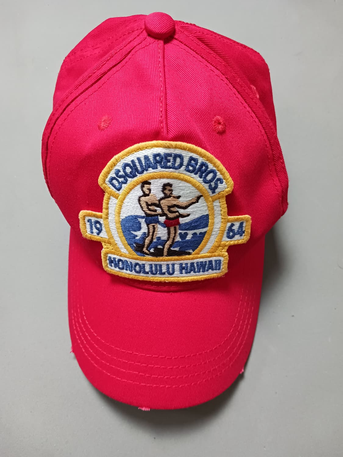 디스퀘어드2 레드 볼캡 야구모자 상품이미지1