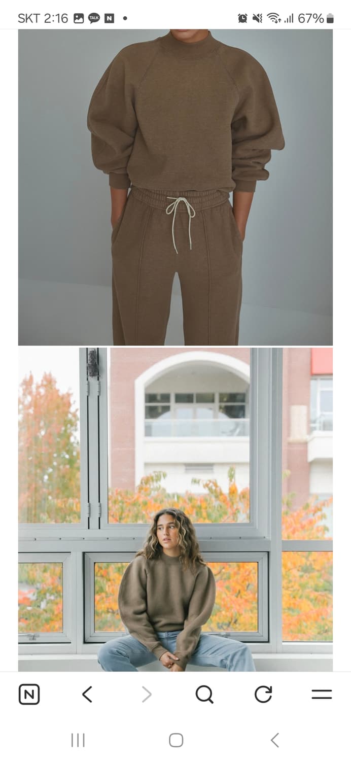 AGOLDE tarron 맨투맨  상품이미지2