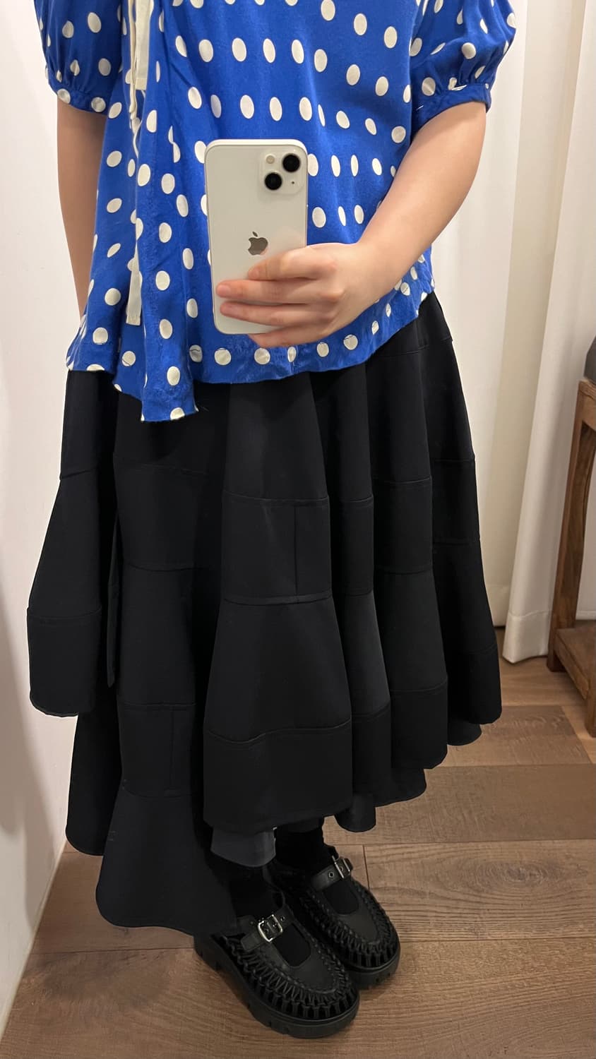 Structured Flare Volume Skirt 상품이미지9