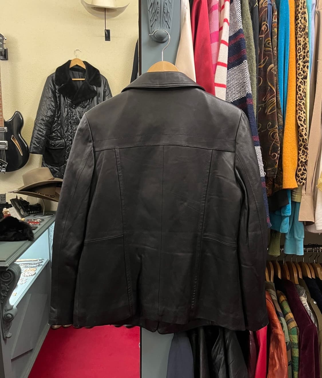 REAL LEATHER BLAZER 상품이미지3