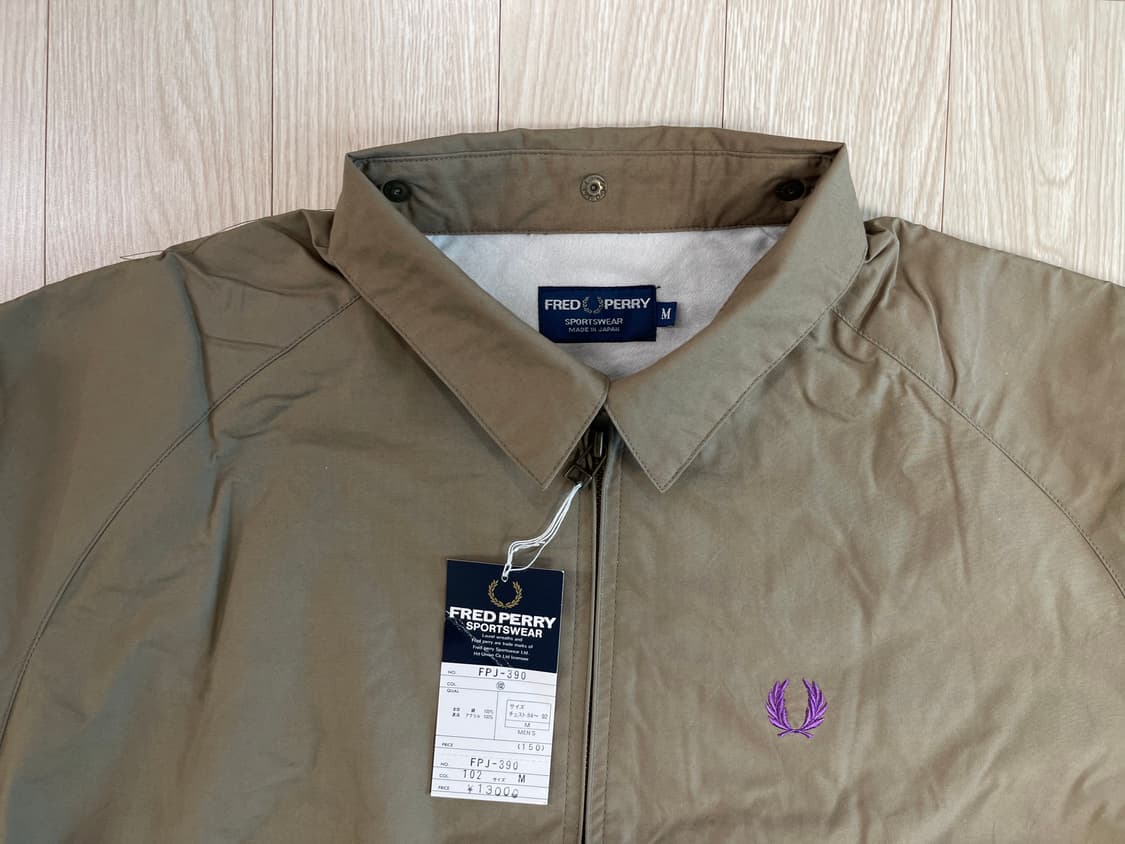 프레드페리 90s JAPAN 트윌 블루종 4번 Fred Perry OLD 상품이미지2