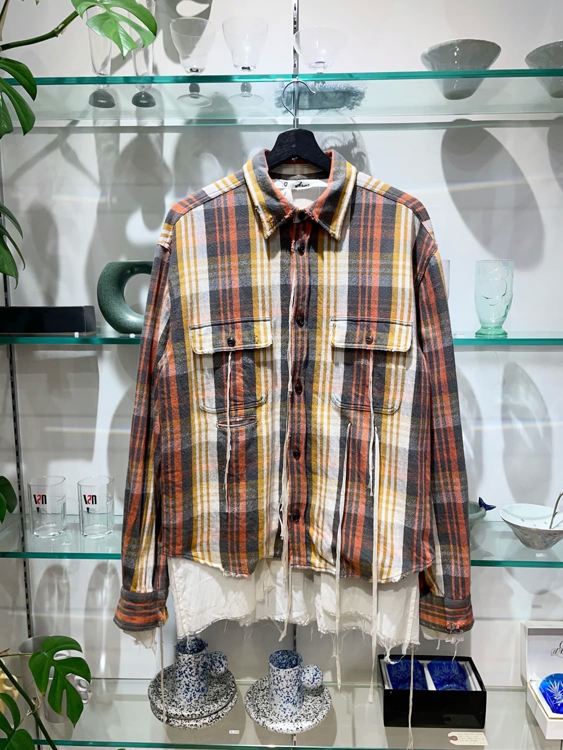 미도리카와 layered shirt 상품이미지1