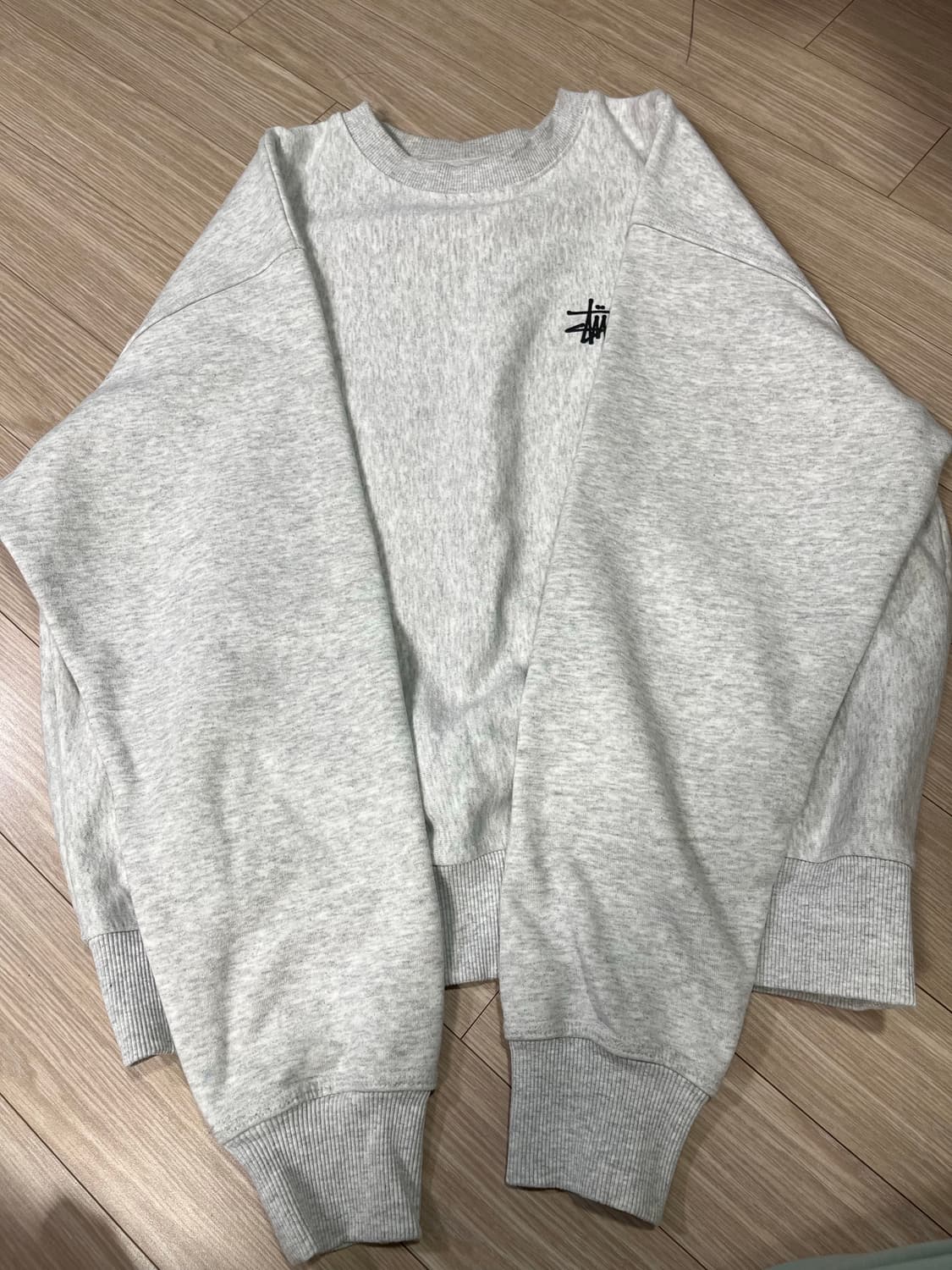 스투시 애쉬 해더 맨투맨 상품이미지2