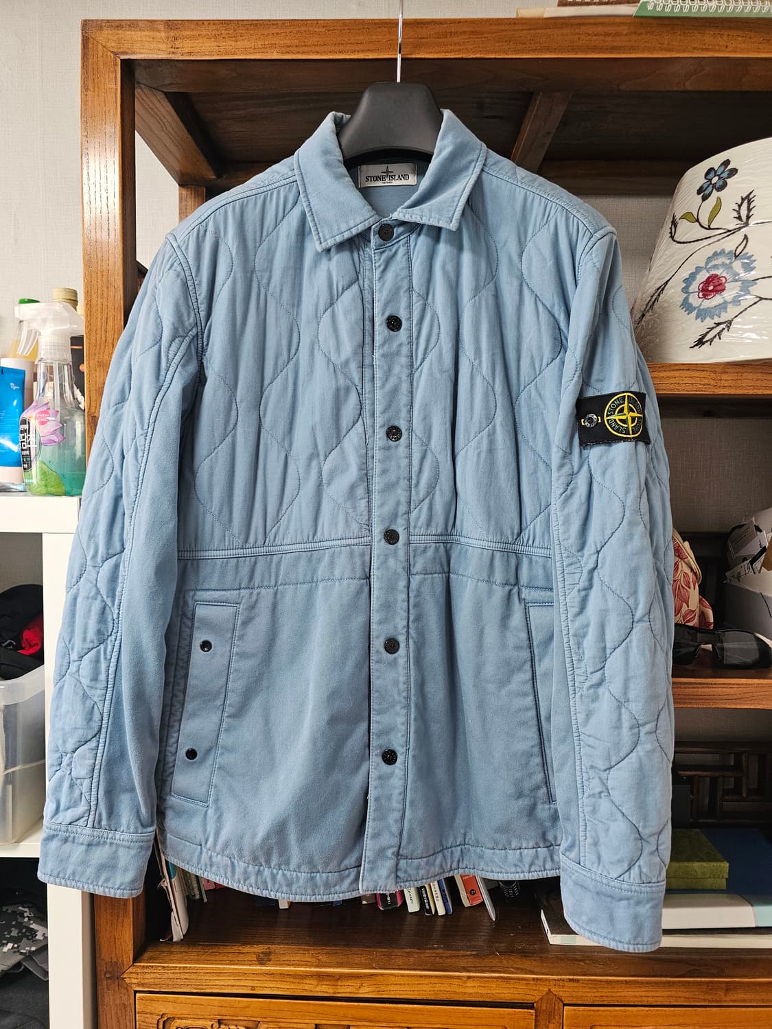 스톤아일랜드 퀼팅 자켓 팔아요 105 xl 셔츠  상품이미지1