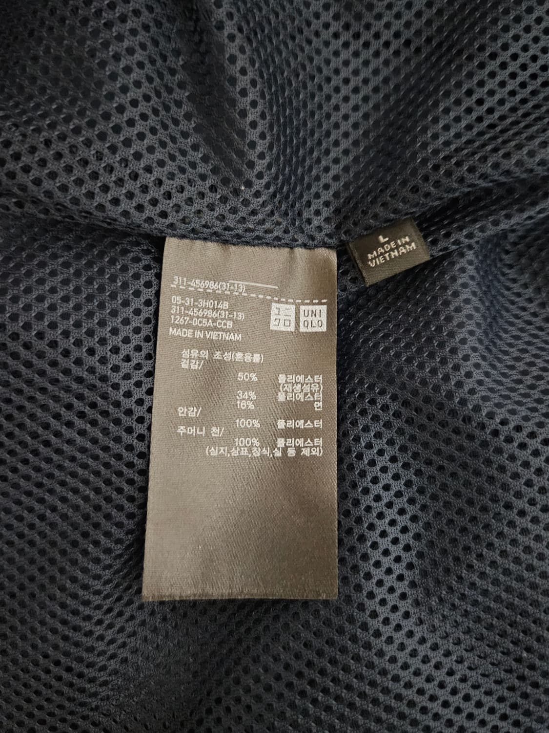 유니클로 코치자켓 다크네이비 상품이미지5