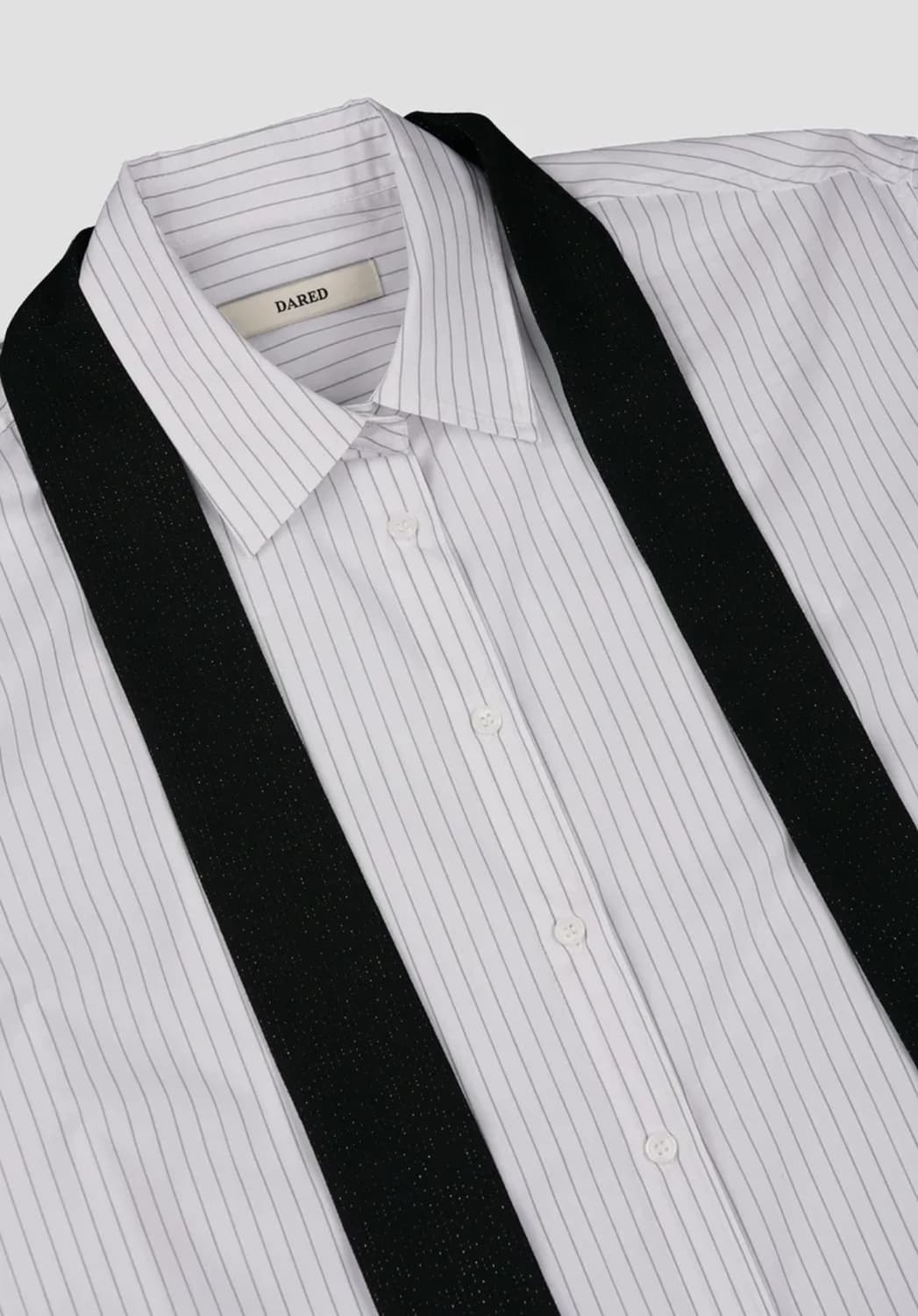 데어드 셔츠 BUSINESS SHIRT IN GREY STRIPE 상품이미지5