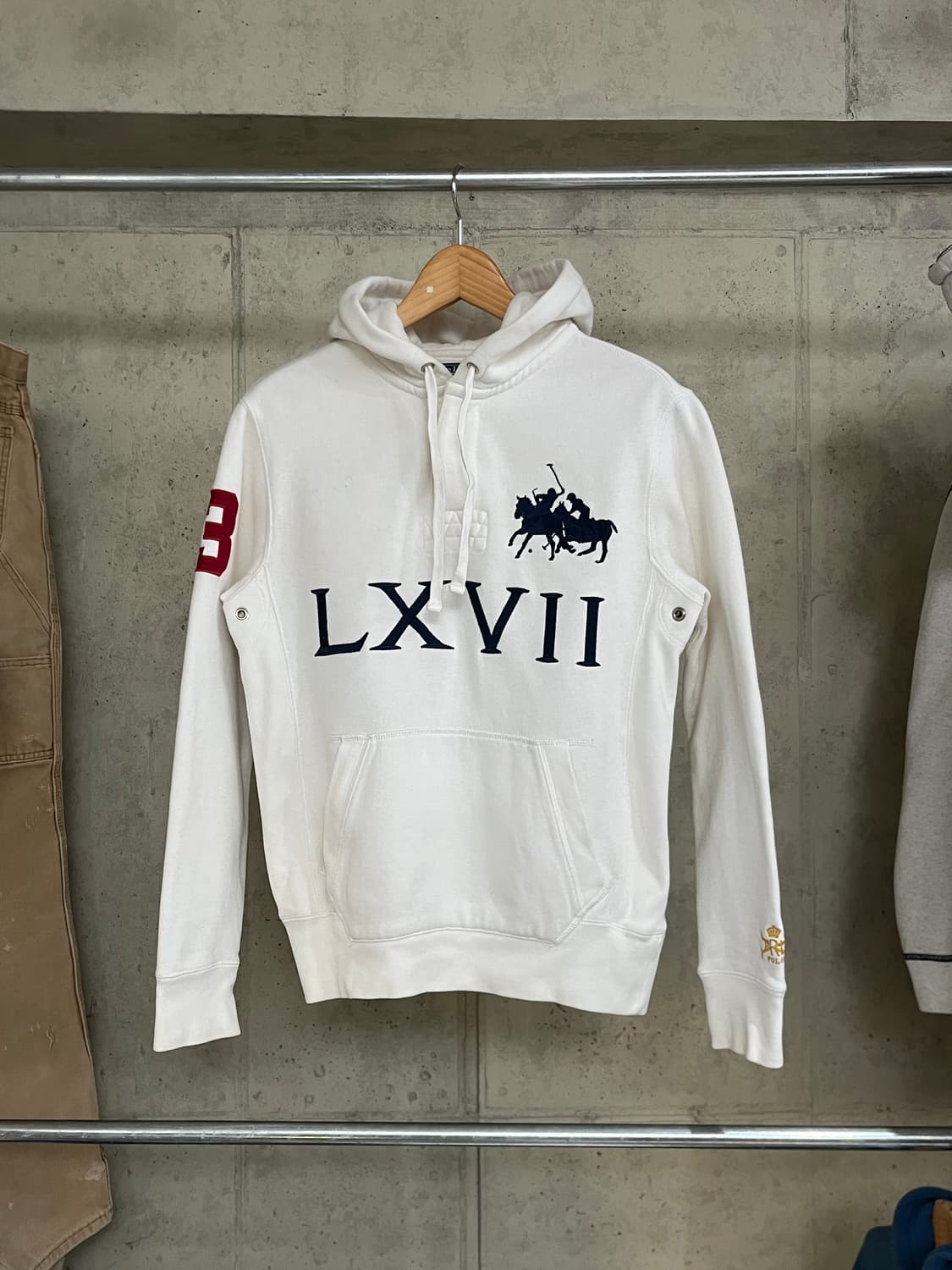 Polo Ralph Lauren Big Pony Rugby Hoodie 상품이미지1