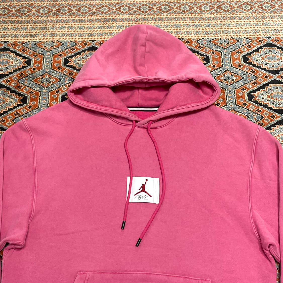 나이키 조던 점프맨 핑크 기모 후드티셔츠 남성L 상품이미지2