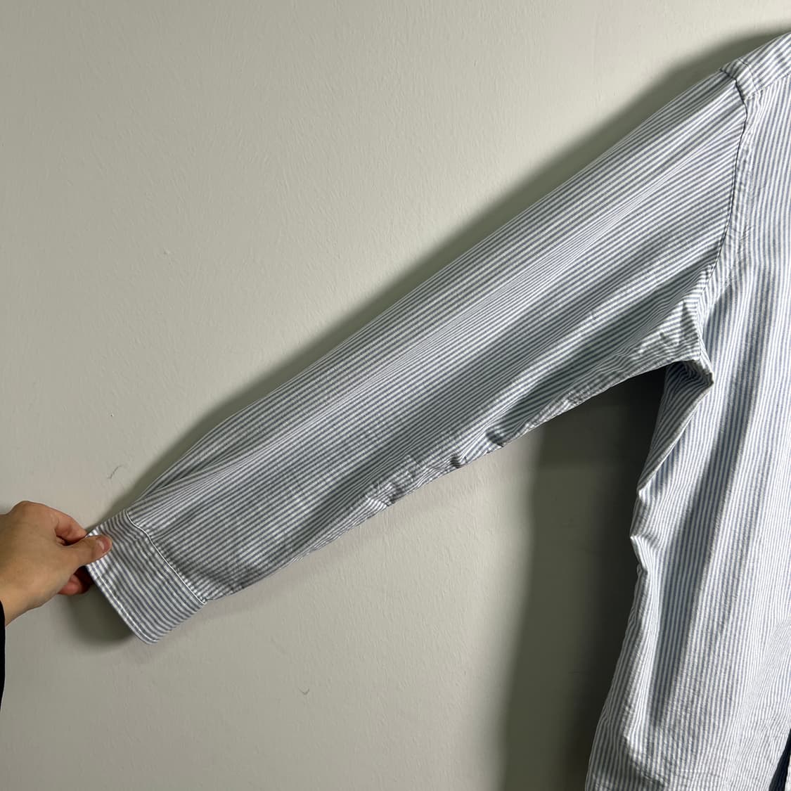 폴로 랄프로렌 클래식 핏 스트라이프 셔츠 L 상품이미지6