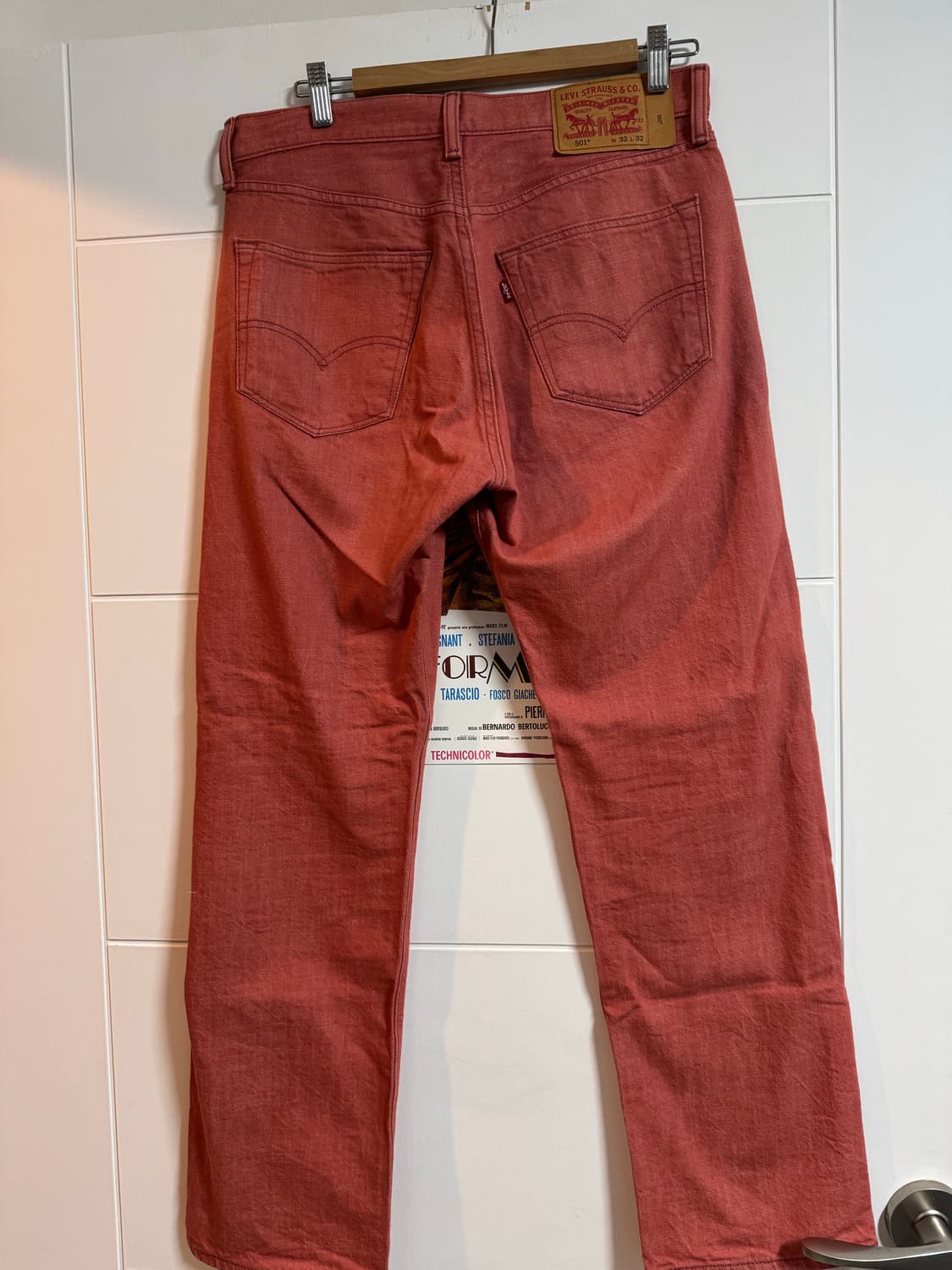 화이트 오크 콘밀 데님 리바이스 501 / 32x 32 상품이미지3