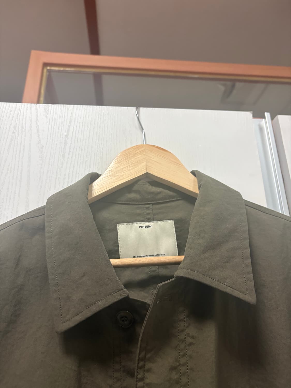 포터리 나일론 워크자켓 올리브 2사이즈 상품이미지2